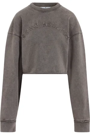 Acne Studios Dames, Sweatshirts & Hoodies, Bruin, Maat: M Katoen