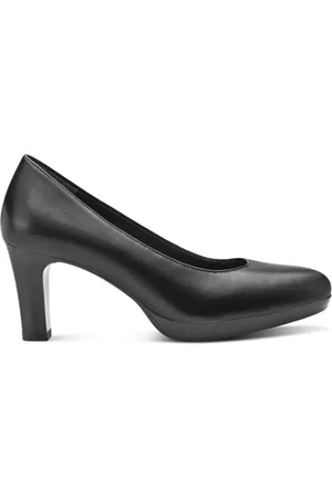 Tamaris Dames, Schoenen, Zwart, Maat: 39 EU Leer