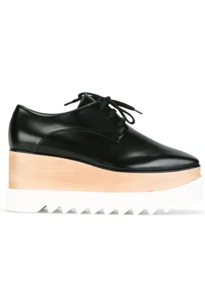 Stella McCartney Dames, Schoenen, Zwart, Maat: 39 EU Leer