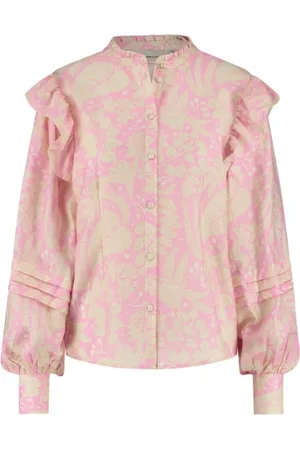 Fabienne Chapot Dames, Blouses & Shirts, Roze, Maat: M Viscose
