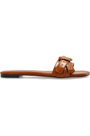 Chloé Dames, Schoenen, Bruin, Maat: 39 EU Leer