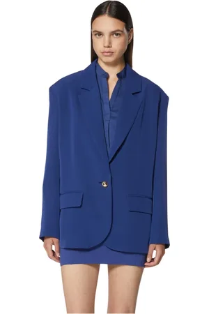 Silvian Heach Dames, Jassen, Blauw, Maat: XS Poliester