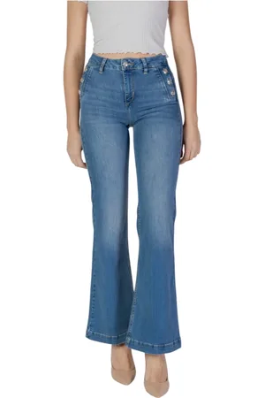 Liu Jo Dames, Jeans, Blauw, Maat: W25 Katoen