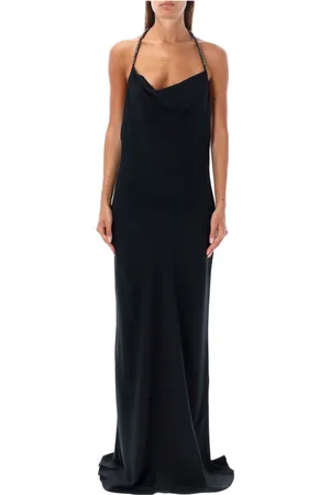 Stella McCartney Dames, Jurken, Zwart, Maat: S Viscose