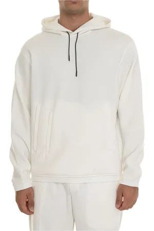 Emporio Armani Heren, Sweatshirts & Hoodies, Wit, Maat: M Katoen