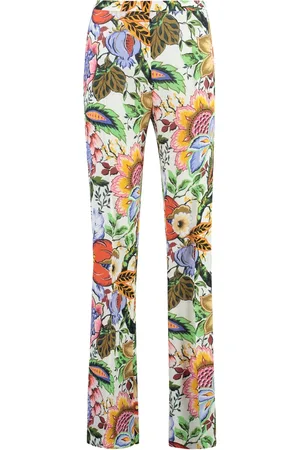 Etro Dames, Broeken, Veelkleurig, Maat: M Viscose