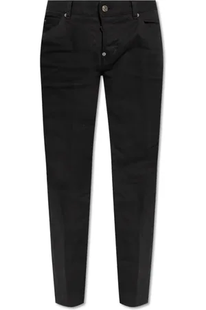 Dsquared2 Dames, Jeans, Zwart, Maat: 3XS Katoen