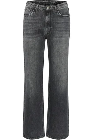 My Essential Wardrobe Dames, Jeans, Grijs, Maat: W29 L32 Katoen