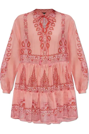 Etro Dames, Jurken, Roze, Maat: 2XS Katoen