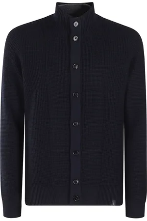 FAY Heren, Truien, Blauw, Maat: XL Wol