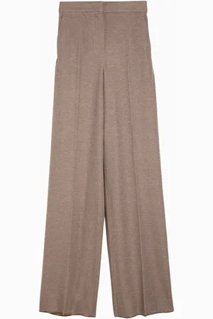 Max Mara Dames, Broeken, , Maat: M Katoen