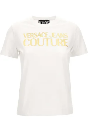 VERSACE Dames, Tops, Wit, Maat: M