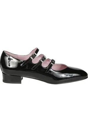Carel Dames, Schoenen, Zwart, Maat: 40 EU Leer