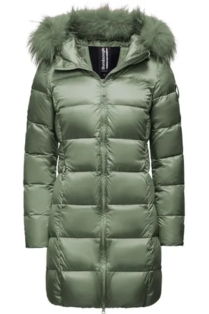 Bomboogie Dames, Mantels, Groen, Maat: L Nylon