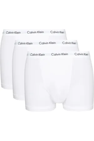 Calvin Klein Heren, Ondergoed, Wit, Maat: S Katoen