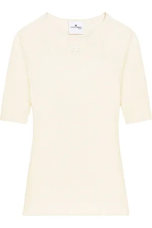 Courrèges Dames, Truien, , Maat: M Katoen
