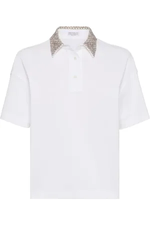 Brunello Cucinelli Dames, Tops, Wit, Maat: XL