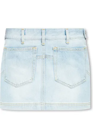 The Attico Dames, Rokken, Blauw, Maat: W26 Denim