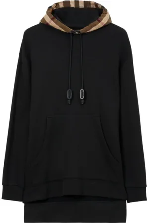 Burberry Heren, Sweatshirts & Hoodies, Zwart, Maat: XL Katoen
