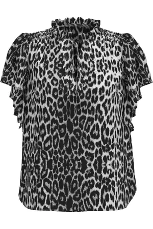 Co`Couture Dames, Blouses & Shirts, Grijs, Maat: XS Viscose