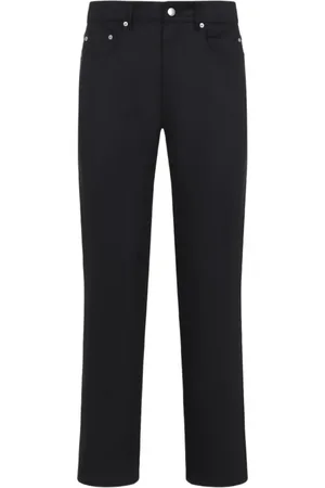 Rick Owens Heren, Jeans, Zwart, Maat: W34 Linnen