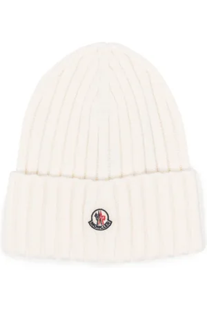 Moncler Unisex, Accessoires, Wit, Maat: ONE Size Wol