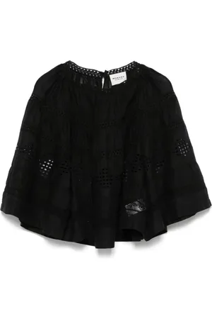 Isabel Marant Dames, Blouses & Shirts, Zwart, Maat: S