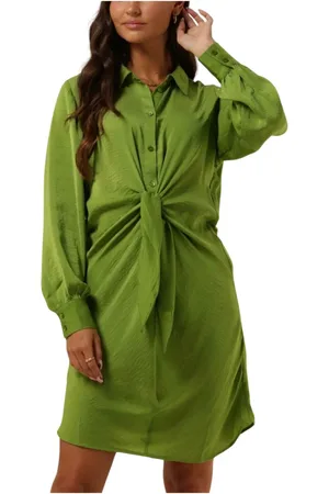 My Essential Wardrobe Dames, Jurken, Groen, Maat: XS