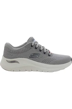 Skechers Heren, Schoenen, Grijs, Maat: 45 EU