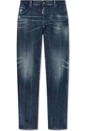 Dsquared2 Heren, Jeans, Blauw, Maat: M Denim