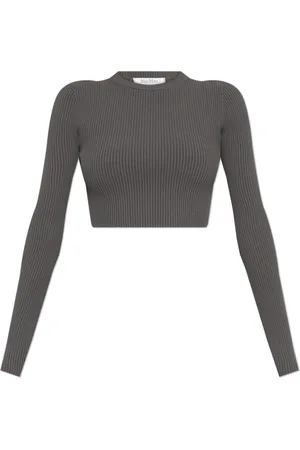 Max Mara Dames, Tops, Grijs, Maat: M