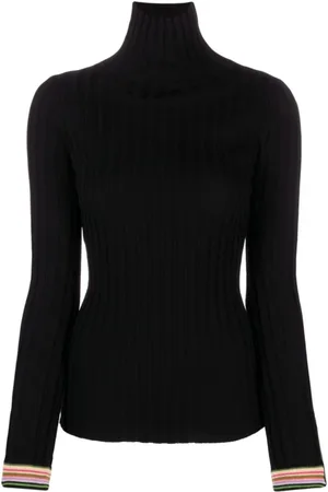 Etro Dames, Truien, Zwart, Maat: S Wol