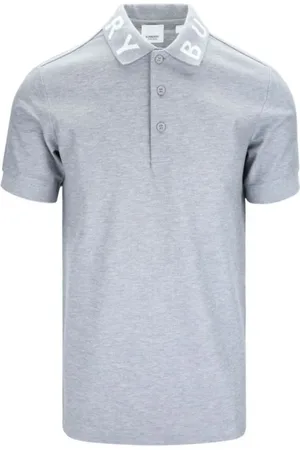 Burberry Heren, Tops, Grijs, Maat: M Katoen