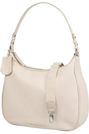Burkely Dames, Tassen, Wit, Maat: ONE Size Leer