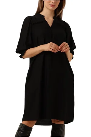 Co`Couture Dames, Jurken, Zwart, Maat: XS Poliester