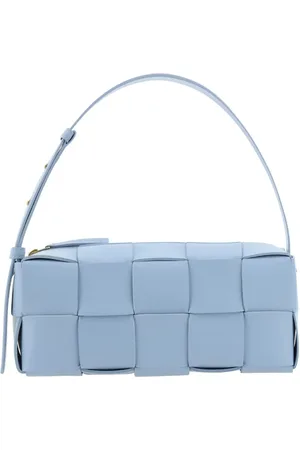 Bottega Veneta Dames, Tassen, Blauw, Maat: ONE Size Leer