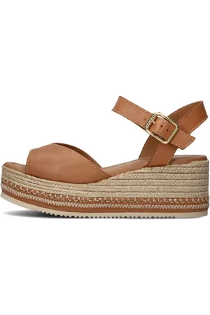 Unisa Dames, Schoenen, Bruin, Maat: 40 EU Jute
