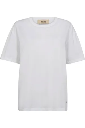 Mos Mosh Dames, Tops, Wit, Maat: M Katoen