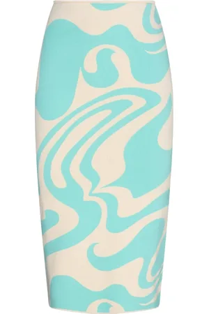 Sportmax Dames, Rokken, Groen, Maat: XS Poliester