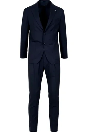 TAGLIATORE Heren, Pakken, Blauw, Maat: XL Zijde