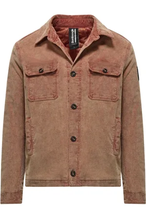 Bomboogie Heren, Jassen, Oranje, Maat: L Corduroy