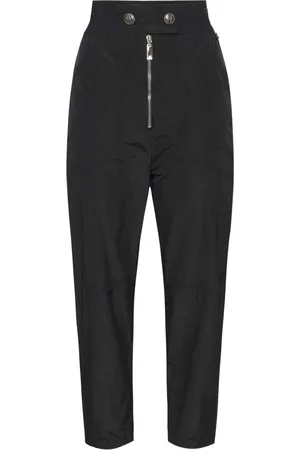 Elisabetta Franchi Dames, Broeken, Zwart, Maat: M Katoen