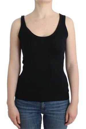 ERMANNO SCERVINO Dames, Tops, Zwart, Maat: S Kasjmier