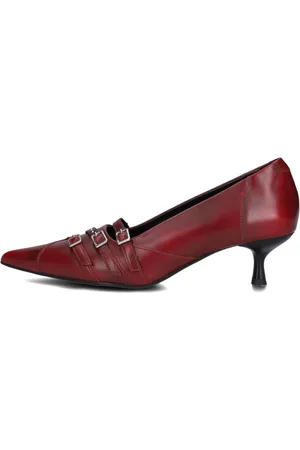 Vagabond Dames, Schoenen, Rood, Maat: 37 EU Leer