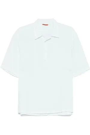 BARENA Heren, Overhemden, Blauw, Maat: S Katoen
