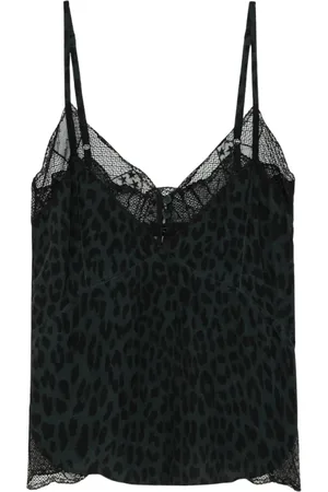 Zadig & Voltaire Dames, Tops, Zwart, Maat: M Viscose