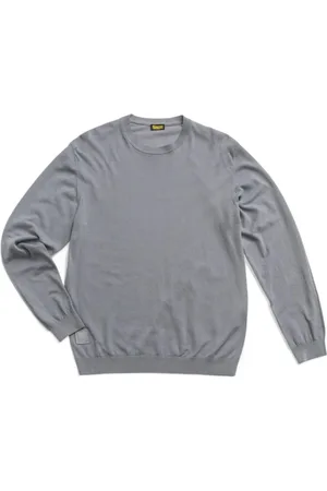 Blauer Heren, Sweatshirts & Hoodies, Grijs, Maat: XL Katoen