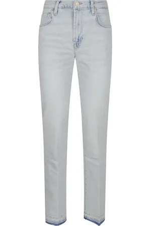 7 for all Mankind Dames, Jeans, Blauw, Maat: W29 Denim