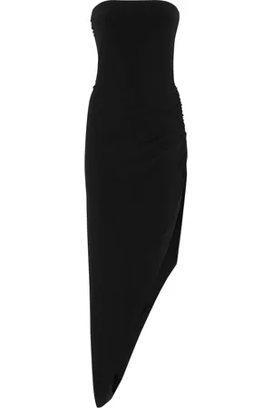 Norma Kamali Dames, Jurken, Zwart, Maat: XS Spandex