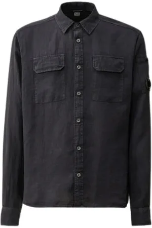 C.P. Company Heren, Overhemden, Blauw, Maat: S